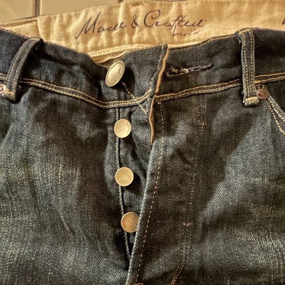 Levi's Made & Crafted L01 Straight Leg Button Fly Jeans Vintage Tried True NWT - Picture 4 of 13